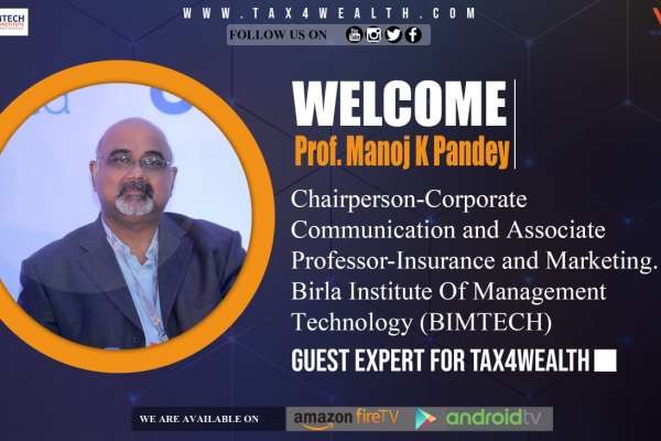 Welcome to our new Guest Speaker Prof Manoj K Pandey , Chairperson - Corporate Communication & Associate Professor