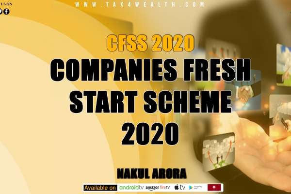 CFSS 2020: Company Fresh Start Scheme