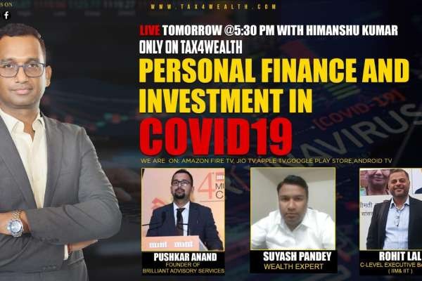 Watch our live discussion today at 5:30PM on “Personal Finance and Investment in Covid19 with our Professionals.